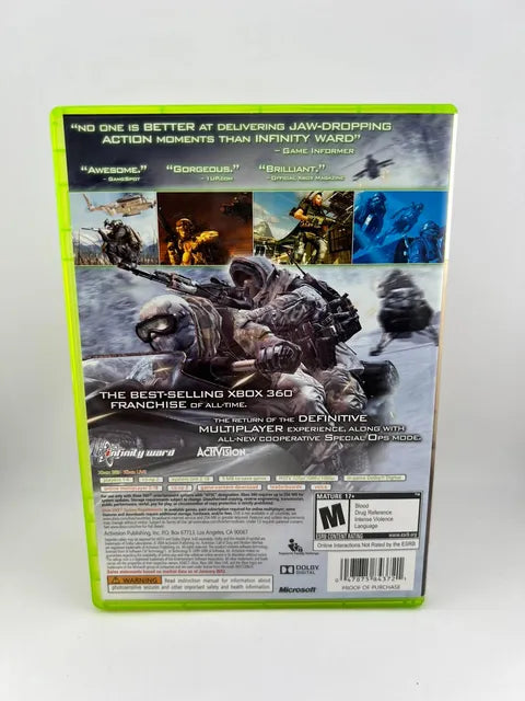 Call of Duty Modern Warfare 2 Xbox 360 X360
