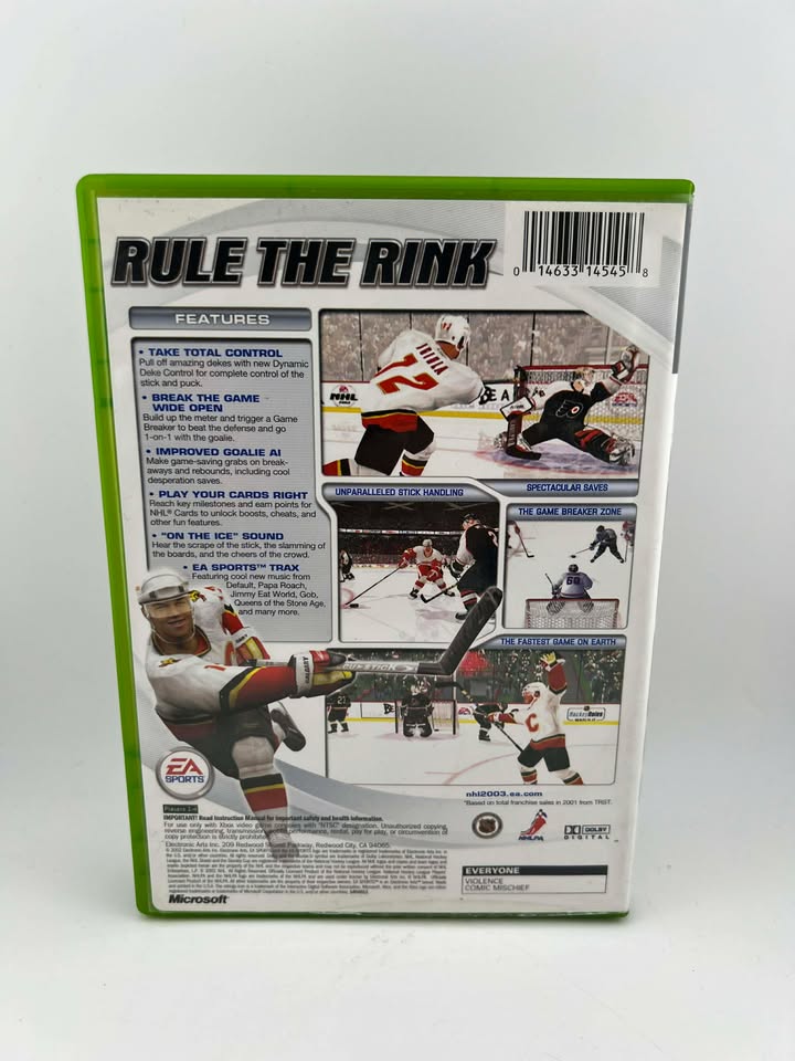 NHL 2003 Xbox