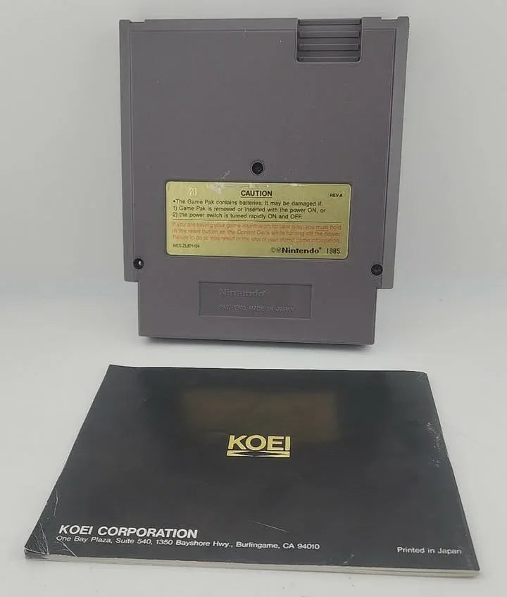 Nobunaga's Ambition Nintendo NES