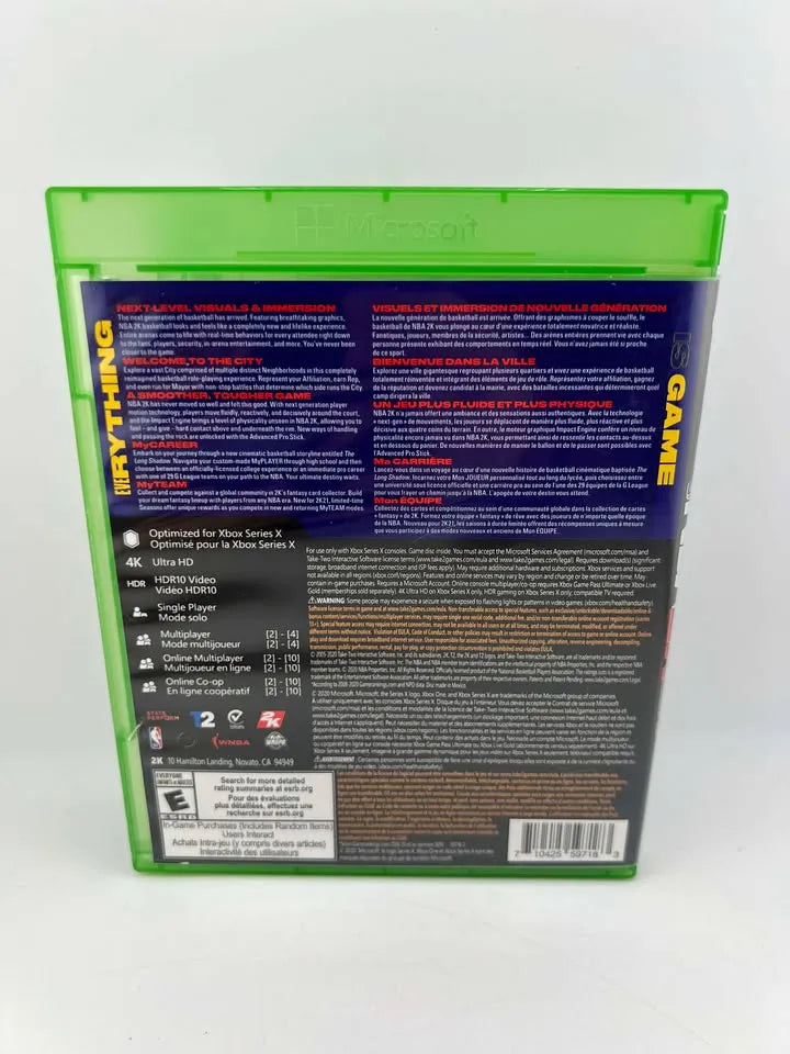 NBA 2K21 Xbox Series X XSERIES