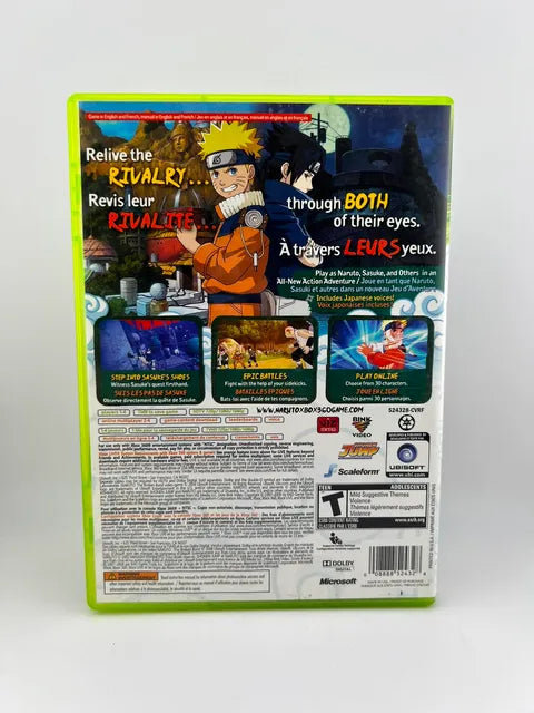 Naruto The Broken Bond Xbox 360 X360