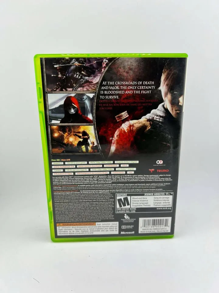 Ninja Gaiden 3 Xbox 360 X360