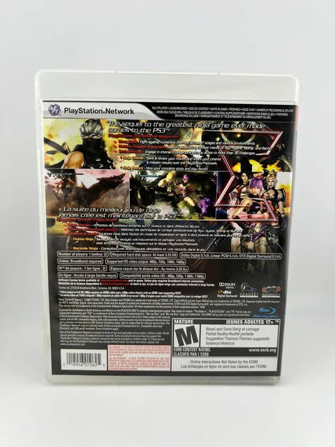 Ninja Gaiden Sigma 2 Playstation 3 PS3