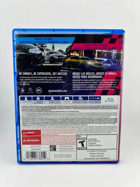 Need for Speed Heat NFS Playstation 4 PS4