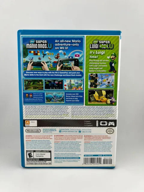 New Super Mario Bros. U + New Super Luigi U Nintendo Wiiu