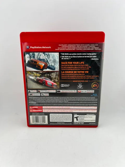 Need for Speed The Run Greatest Hits Playstation 3 PS3