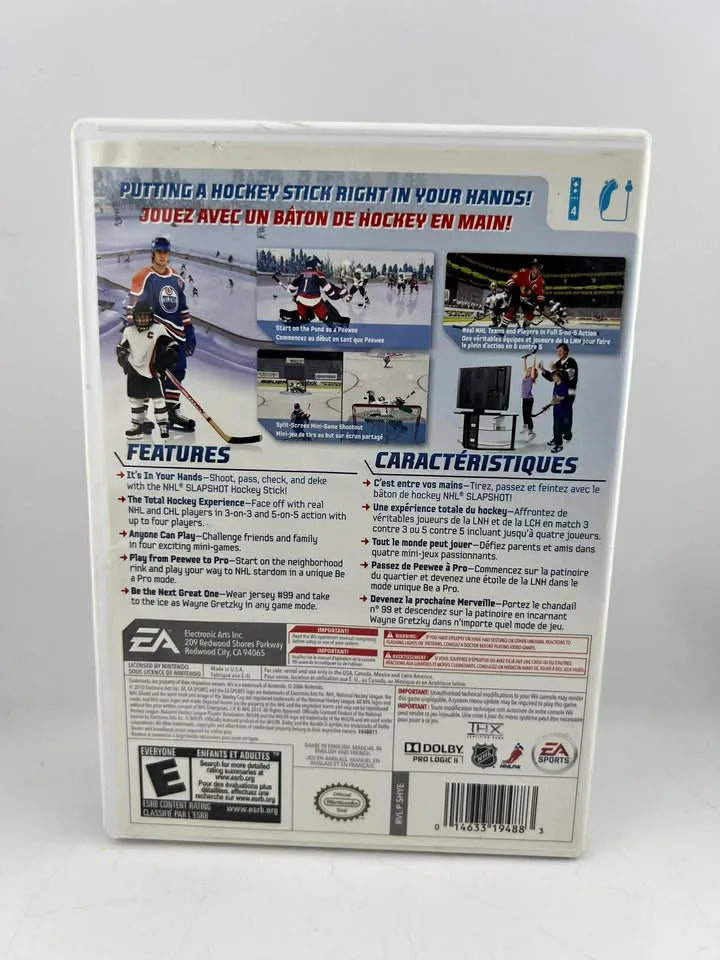 Nhl Slapshot Nintendo Wii