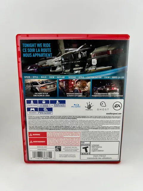 Need for Speed Playstation Hits Playstation 4 PS4