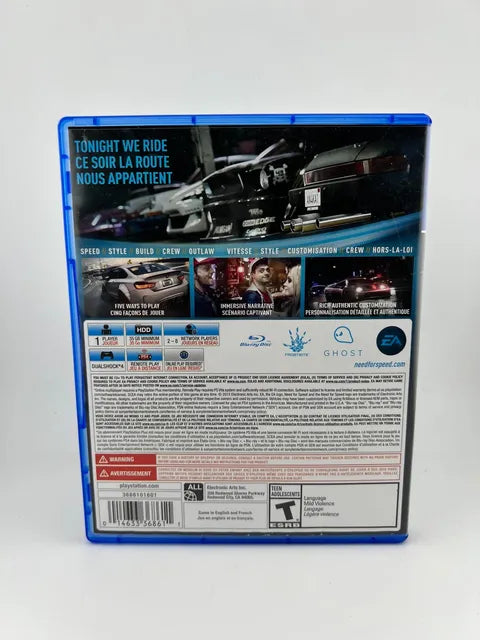 Need for Speed Playstation 4 PS4