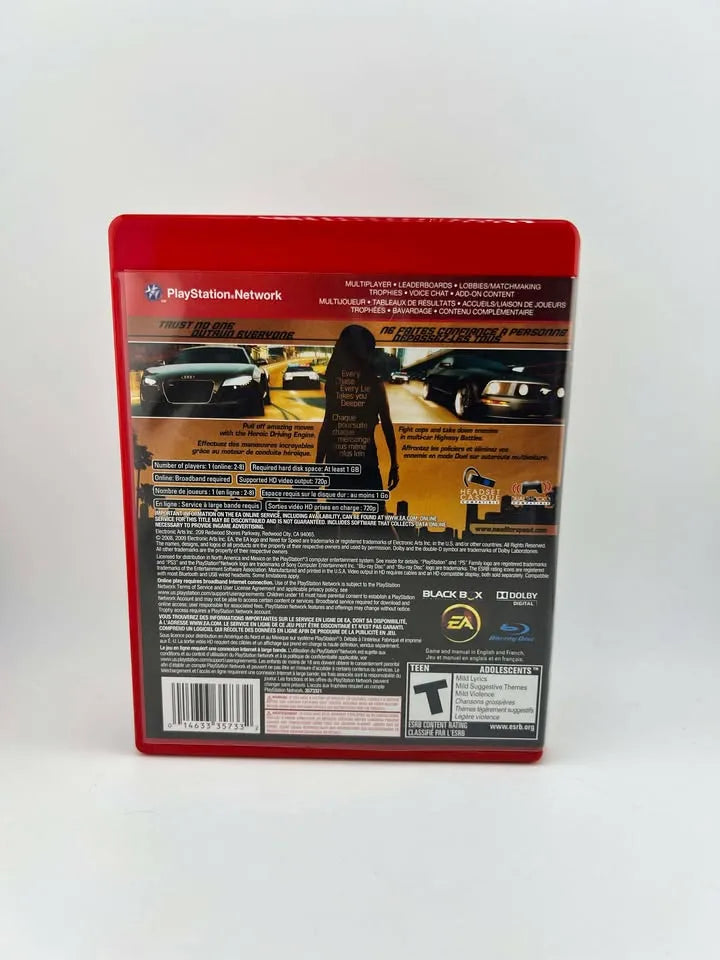 Need for Speed Undercover Greatest Hits Playstation 3 PS3