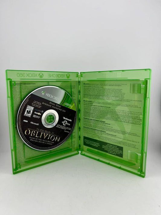 The Elder Scrolls IV Oblivion Game Of The Year Edition Xbox 360 X360 / Xbox One Xone