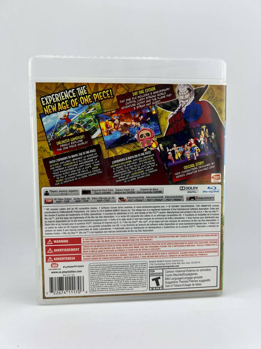 One Piece: Unlimited World Red Day One Playstation 3 PS3