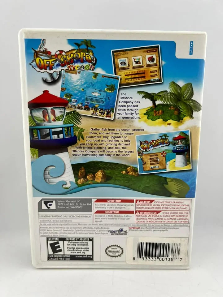 Offshore Tycoon Nintendo Wii