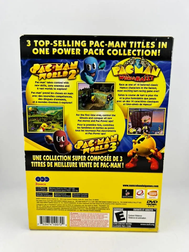 Pac-Man Power Pack Playstation 2 PS2