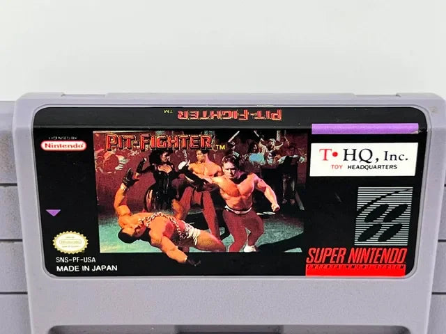 Pit-Fighter Super Nintendo Snes