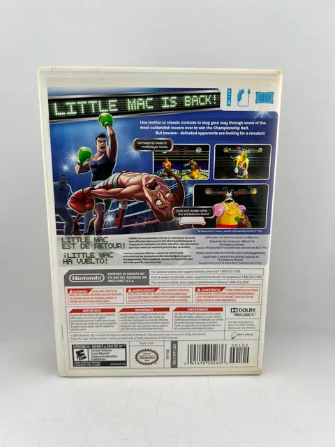 Punch-Out Nintendo Selects Nintendo Wii