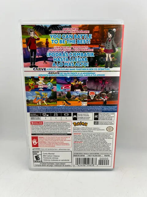 Pokemon Sword Nintendo Switch