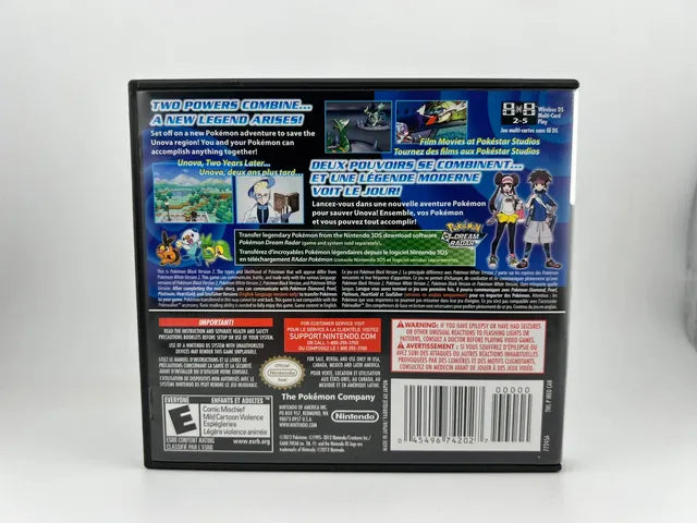 Pokemon Black Version 2 Nintendo DS