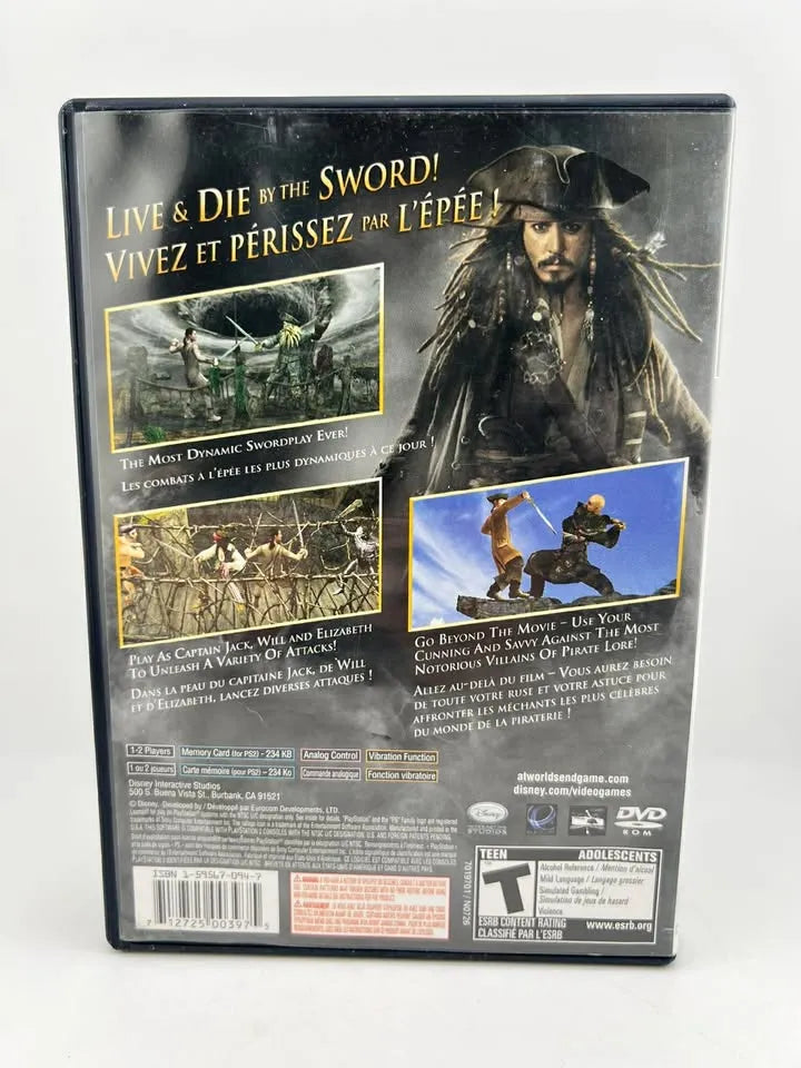 Pirates of the Caribbean At World's End Playstation 2 PS2
