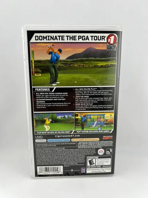 Tiger Woods PGA Tour 07 Playstation Portable PSP