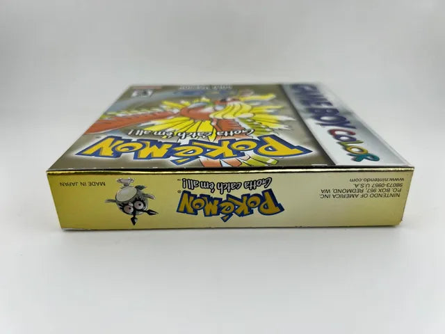 Pokemon Gold Game Boy Color GBC