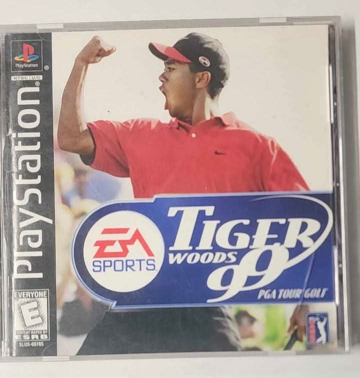 Tiger Woods 99 South Park Playstation PS1 EA SPORT