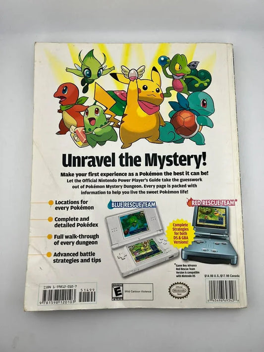 Pokemon Mystery Dungeon Red & Blue Player's Guide Strategy Guide