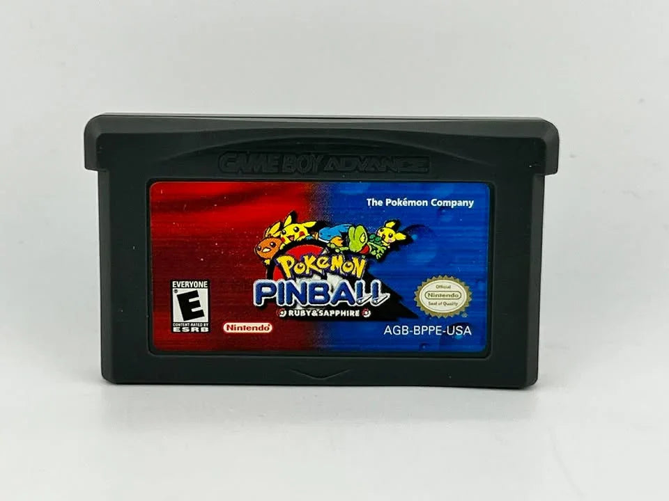 Pokemon Pinball Ruby And Sapphire Game Boy Advance Gba
