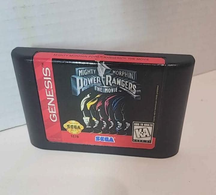 Mighty Morphin Power Rangers The Movie Sega Genesis SG sega