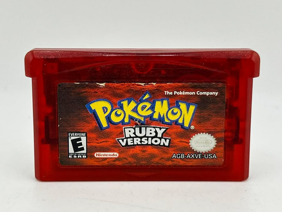 Pokemon Ruby Game Boy Advance GBA