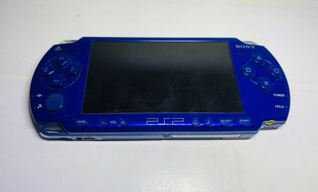 CONSOLE PLAYSTATION PORTABLE PSP 2001 Limited Edition Metallic Blue Bleu metallique system - jeux video game-x