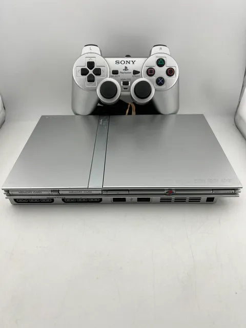 Console Playstation 2 Ps2 Slim Argent