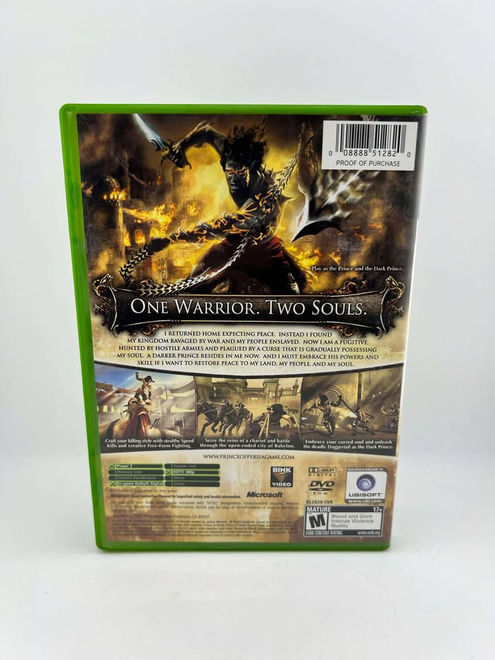 Prince of Persia The Two Throne Xbox