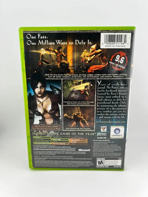 Prince of Persia Warrior Within Xbox