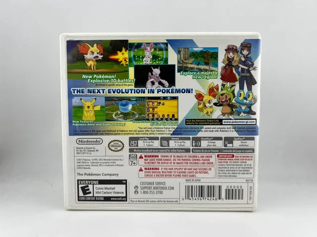 Pokemon X Nintendo 3DS