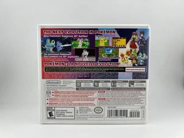Pokemon Y Nintendo 3DS