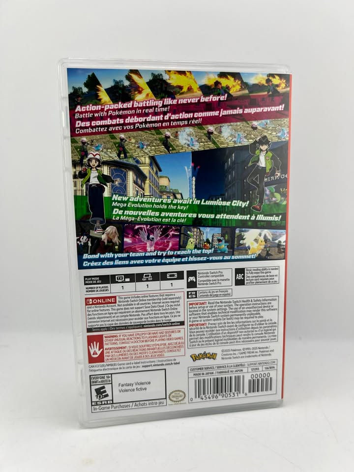 Pokemon Legends: Z-A Nintendo Switch