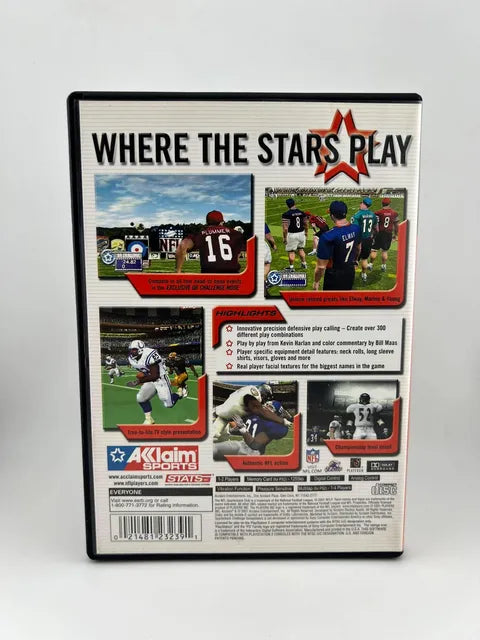 NFL QB Club 2002 Playstation 2 PS2