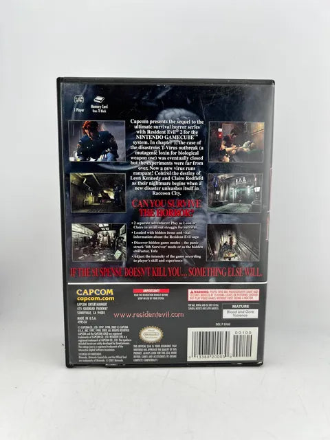 Resident Evil 2 Nintendo Gamecube NGC