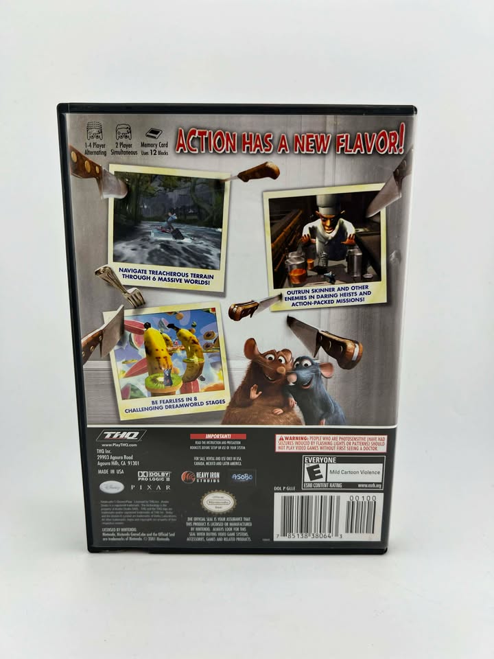 Ratatouille Nintendo Gamecube NGC