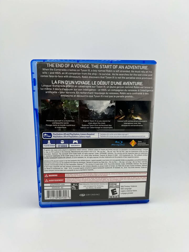 Robinson The Journey VR Playstation 4 PS4