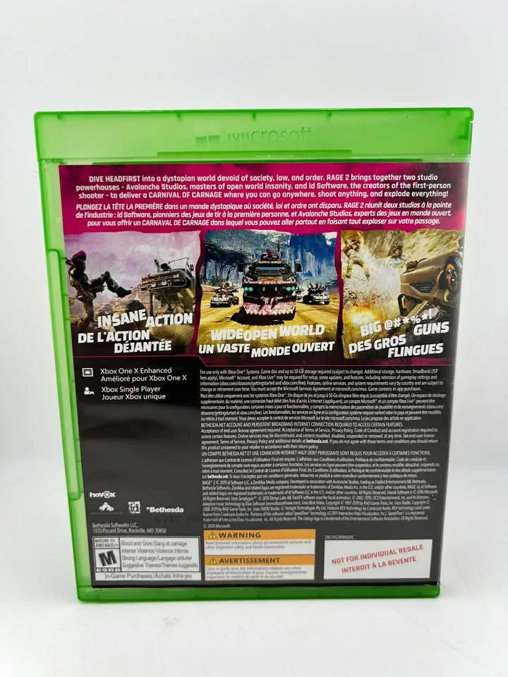 Rage 2 Xbox One XONE