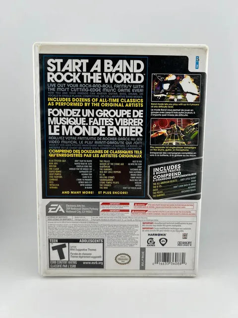 Rock Band Nintendo WII