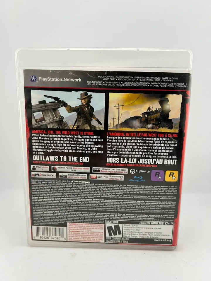 Red Dead Redemption Playstation 3 PS3
