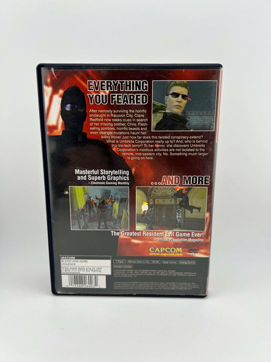 Resident Evil Code Veronica X Greatest Hits Playstation 2 PS2