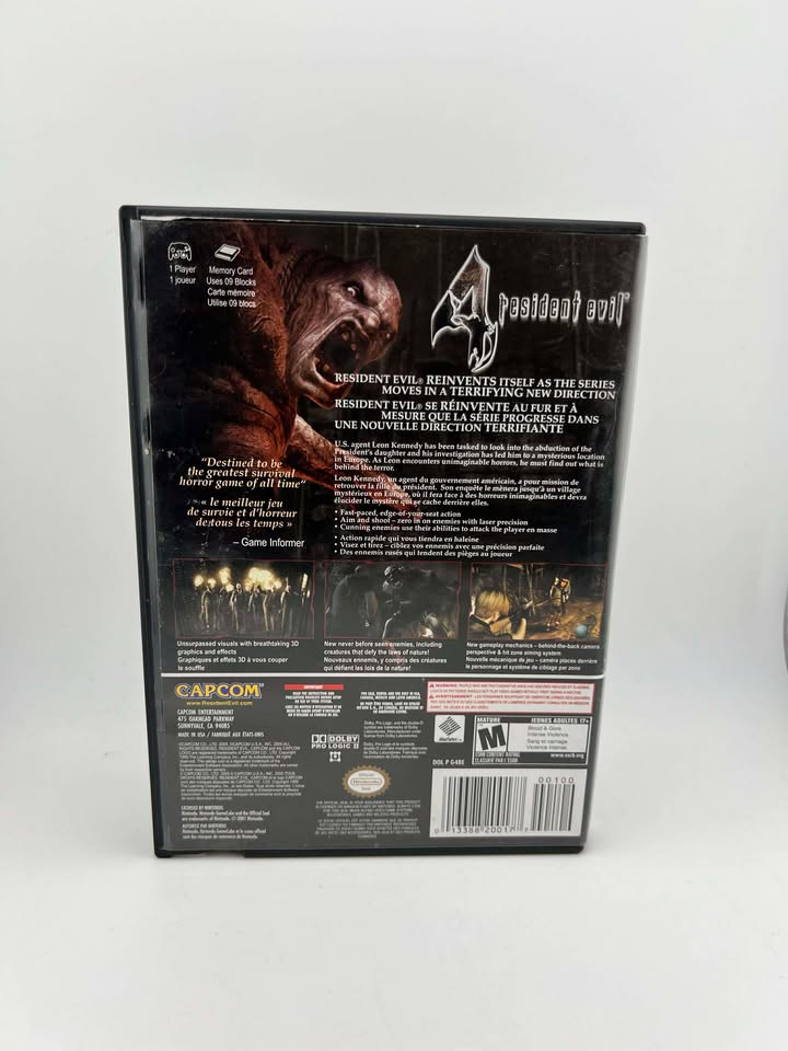 Resident Evil 4 Nintendo Gamecube NGC