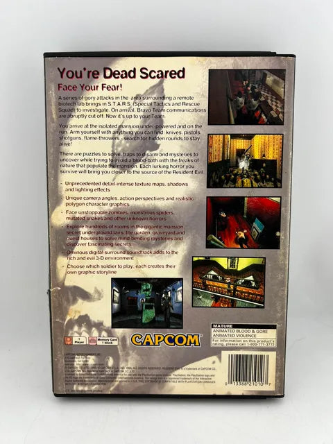 Resident Evil Long Box Playstation PS1