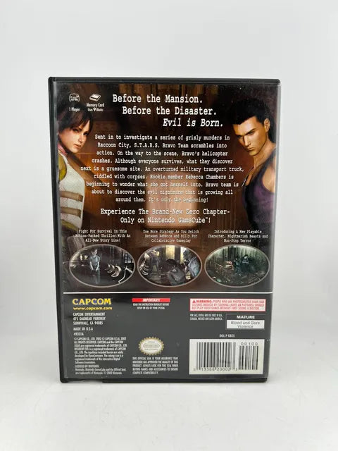 Resident Evil Zero Nintendo Gamecube NGC