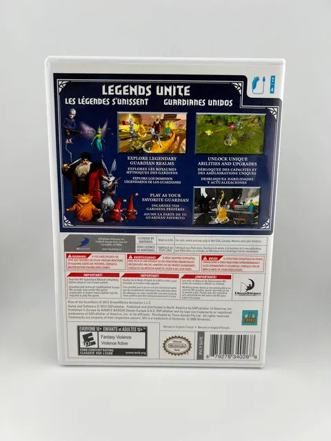 Rise Of The Guardians Nintendo WII