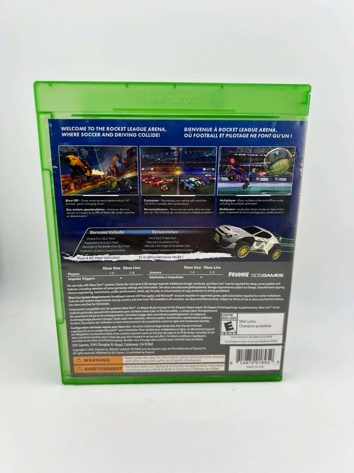 Rocket League Collector's Edition Xbox One Xone